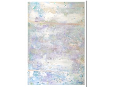 Leif Ritchey Acrylic/Canvas: Ripple Crystal Chrome