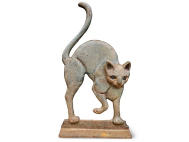Cast Iron Cat-form Door Stop