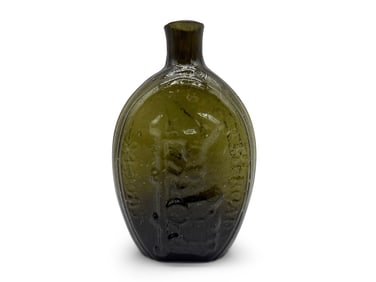 American Success To The Railroad Historical Flask