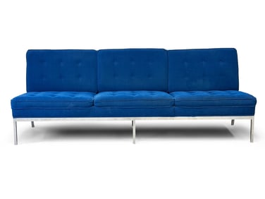 Attrb. Florence Knoll for Knoll Associates Three-Seat Sofa