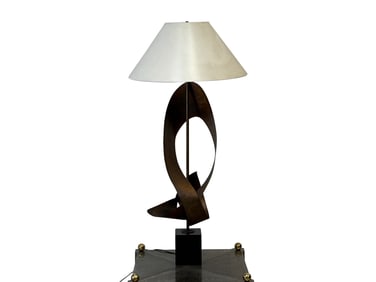 Midcentury Modern Laurel Ribbon Table Lamp