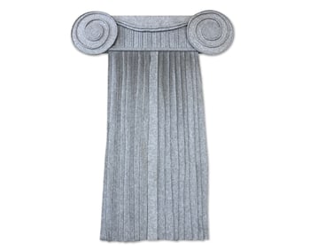 Leone Schoenberg Grey Felt Capital Column
