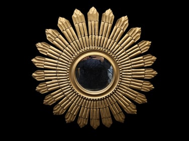 Bohemian Sunburst Decorator Mirror