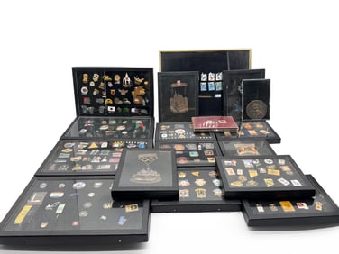 Olympic Games Medal and Pin Collection