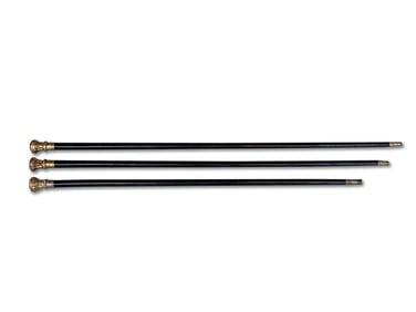 Three Victorian Gold-Filled Handled Canes