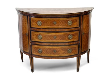 French Mixed-Wood Louis XVI-style Commode
