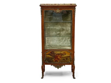 French Louis XV-style Curio Cabinet