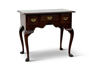 Councill Queen Anne-style Mahogany Lowboy