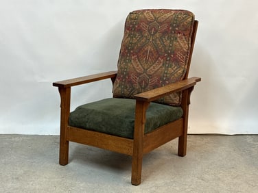 Gustav Stickley Mission Oak Morris Chair