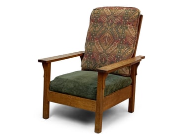 Gustav Stickley Mission Oak Morris Chair