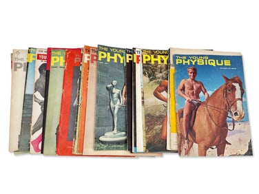 26 Issues of The Young Physique Magazine
