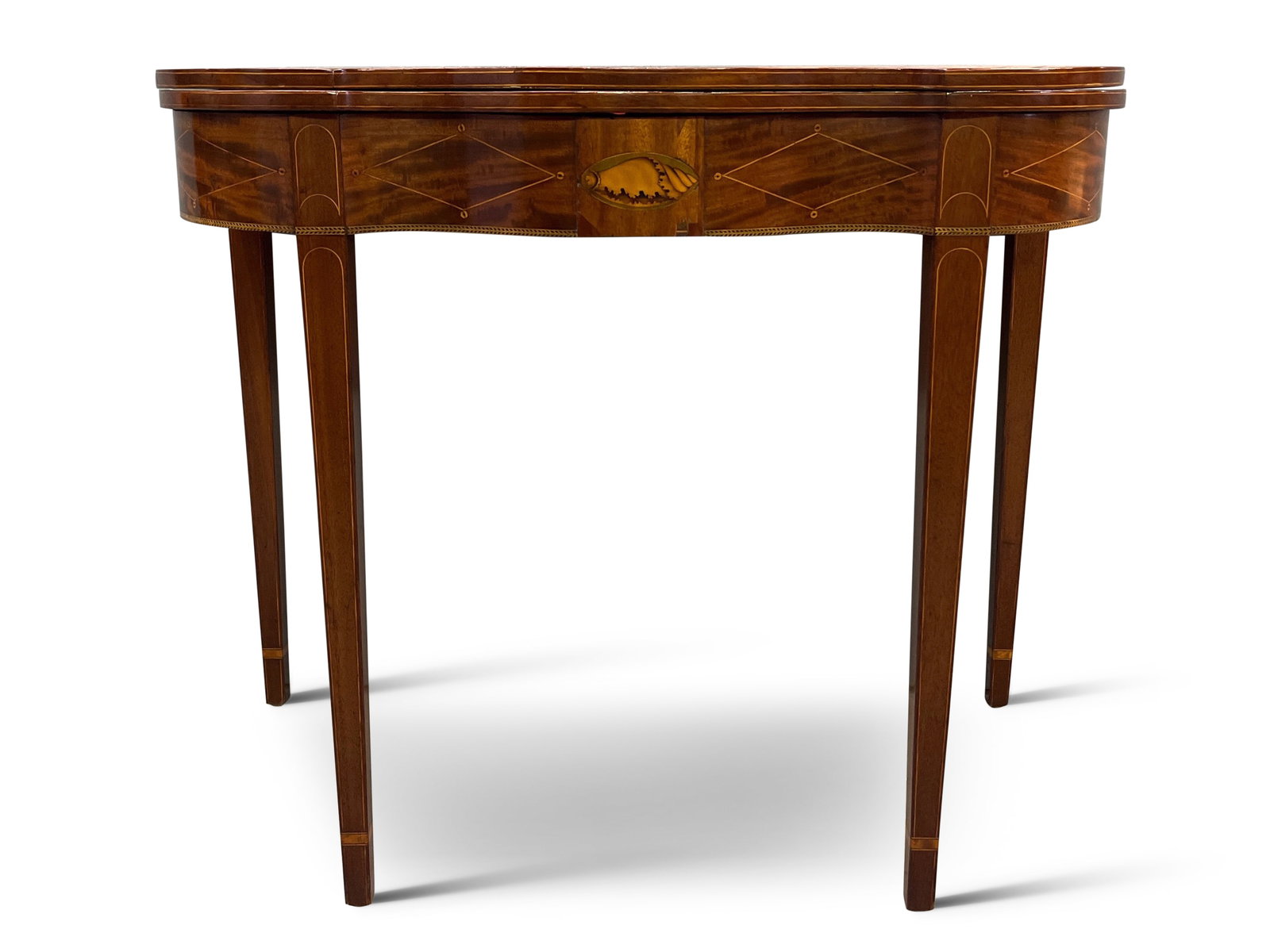 Federal Banded and Inlaid Games Table (1 of 9)