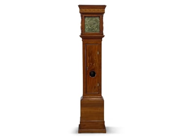 Important John Wood Tall Case Clock, circa 1741