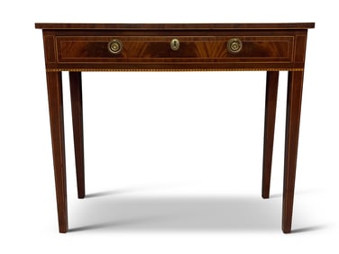 Federal Mahogany Console Table