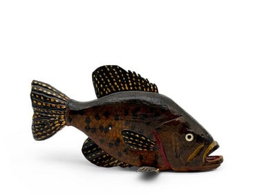 Bob Foster Carved and Painted Fish Decoy