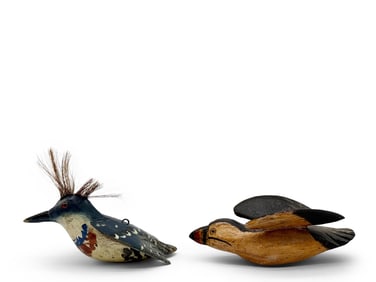 Two Duluth Fishing Decoy Co. Fishing Decoys