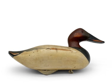 Signed R. Madison Mitchell Canvasback Decoy