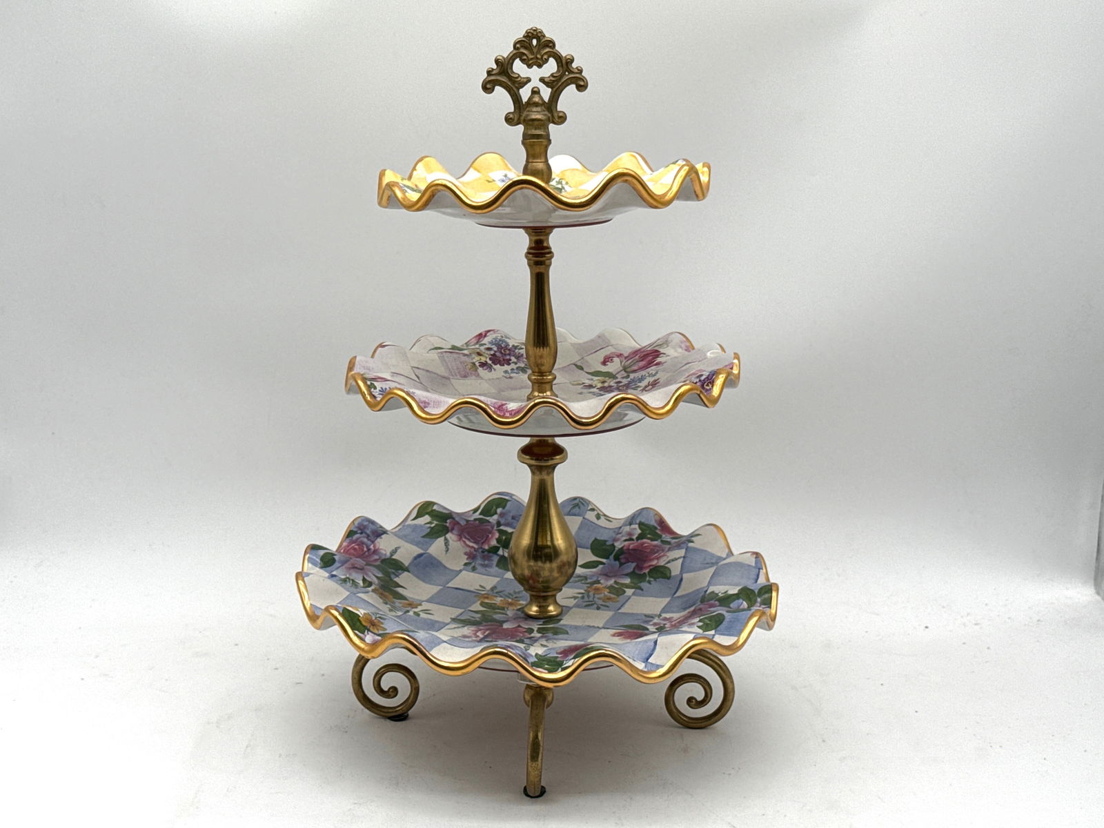MacKenzie-Childs Honeymoon Cake Stand (1 of 6)