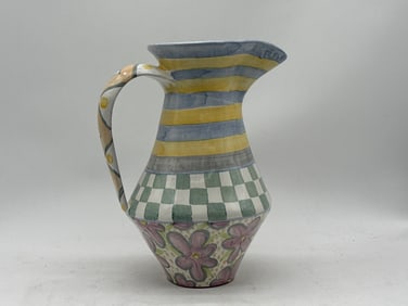 MacKenzie-Childs Myrtle Pitcher