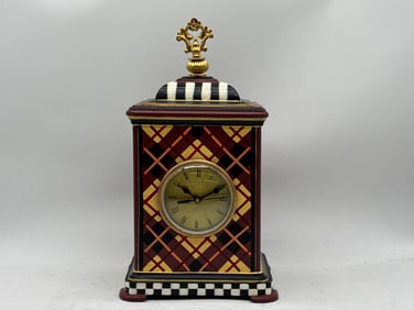 MacKenzie-Childs Marylebone Carriage Clock