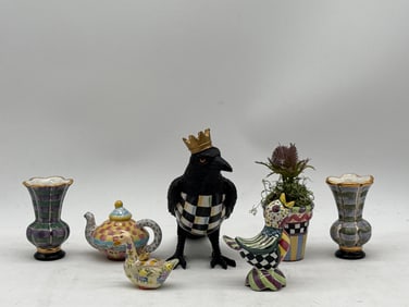 MacKenzie-Childs Decorative Grouping