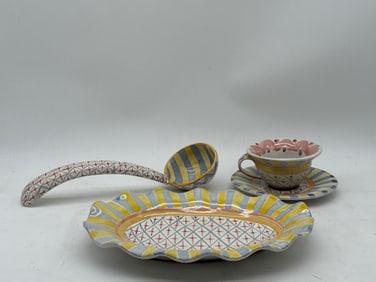MacKenzie-Childs Monet China Grouping