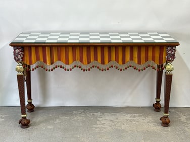 MacKenzie-Childs Rock Collection Console Table
