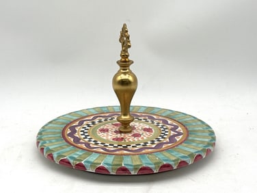 MacKenzie-Childs Taylor Cake Stand