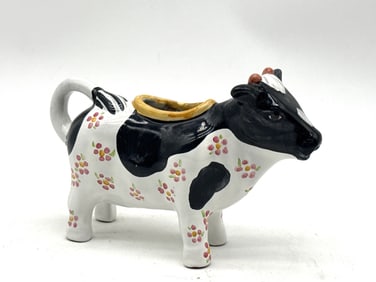 MacKenzie-Childs Rare Molly Cow Creamer