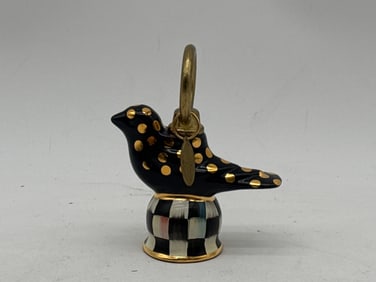 Rare MacKenzie-Childs Candle Snuffer
