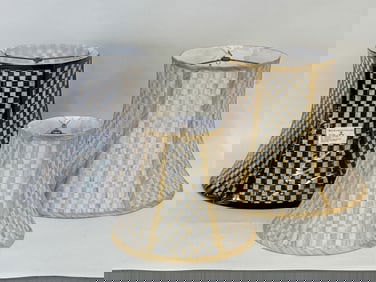 Three MacKenzie-Childs Lampshades