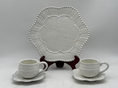 MacKenzie-Childs Sweetbriar Ceramic Grouping