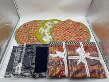 MacKenzie-Childs Placemats and Napkins