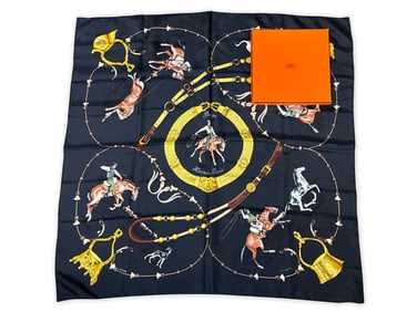 Hermès Paris Pampa Silk Scarf