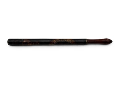 19th C. English Painted Police Nightstick