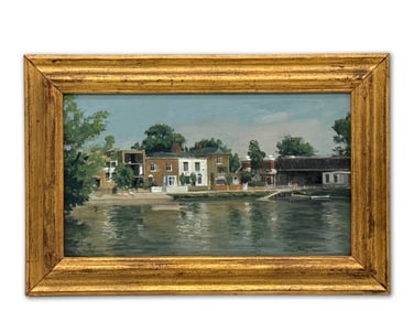 Paul Gunn Oil/Board: London