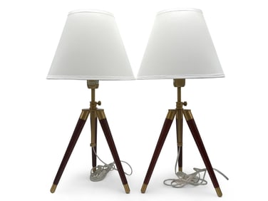 Pr. Ralph Lauren Irwin Surveyer-style Lamps