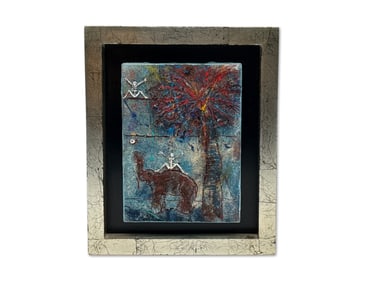 David Correa Oil/Canvas: Serie Calagas II