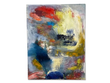 Alfred Ortega Oil/Canvas: Abstract