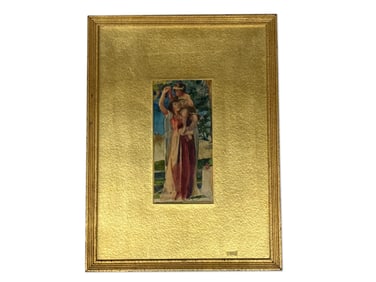 Attributed to John La Farge (American, 1835-1910). Watercolor Classical Scene