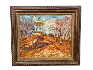 Ben Eisenstat Oil/Canvas: Moorestown, NJ