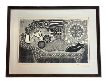 Antonio Berni. Etching: Ramona Montiel