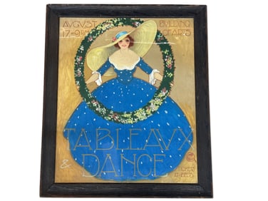 Signed Tableaux and Dance Illustration