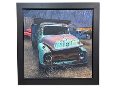 Kevin Beers Oil/Canvas: Old Truck