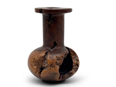 Mel Lindquist Manzanita Burl Wood Vase