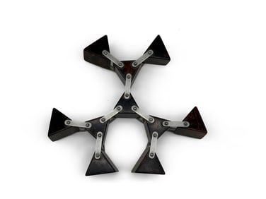 Selwyn Lissack Signed Op Art Bakelite Sculpture