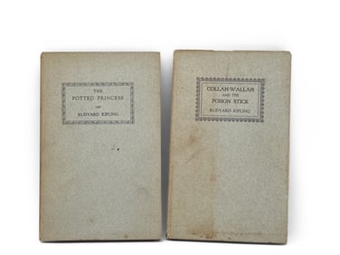 Two Rudyard Kipling Books