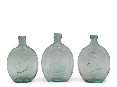 Three Flasks: George Washington and General Taylor