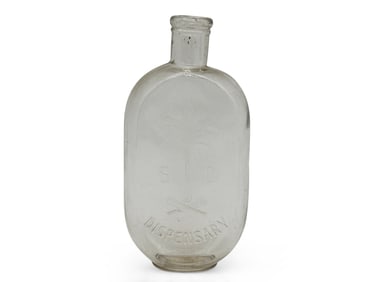 South Carolina Dispensary Jojo Glass Flask