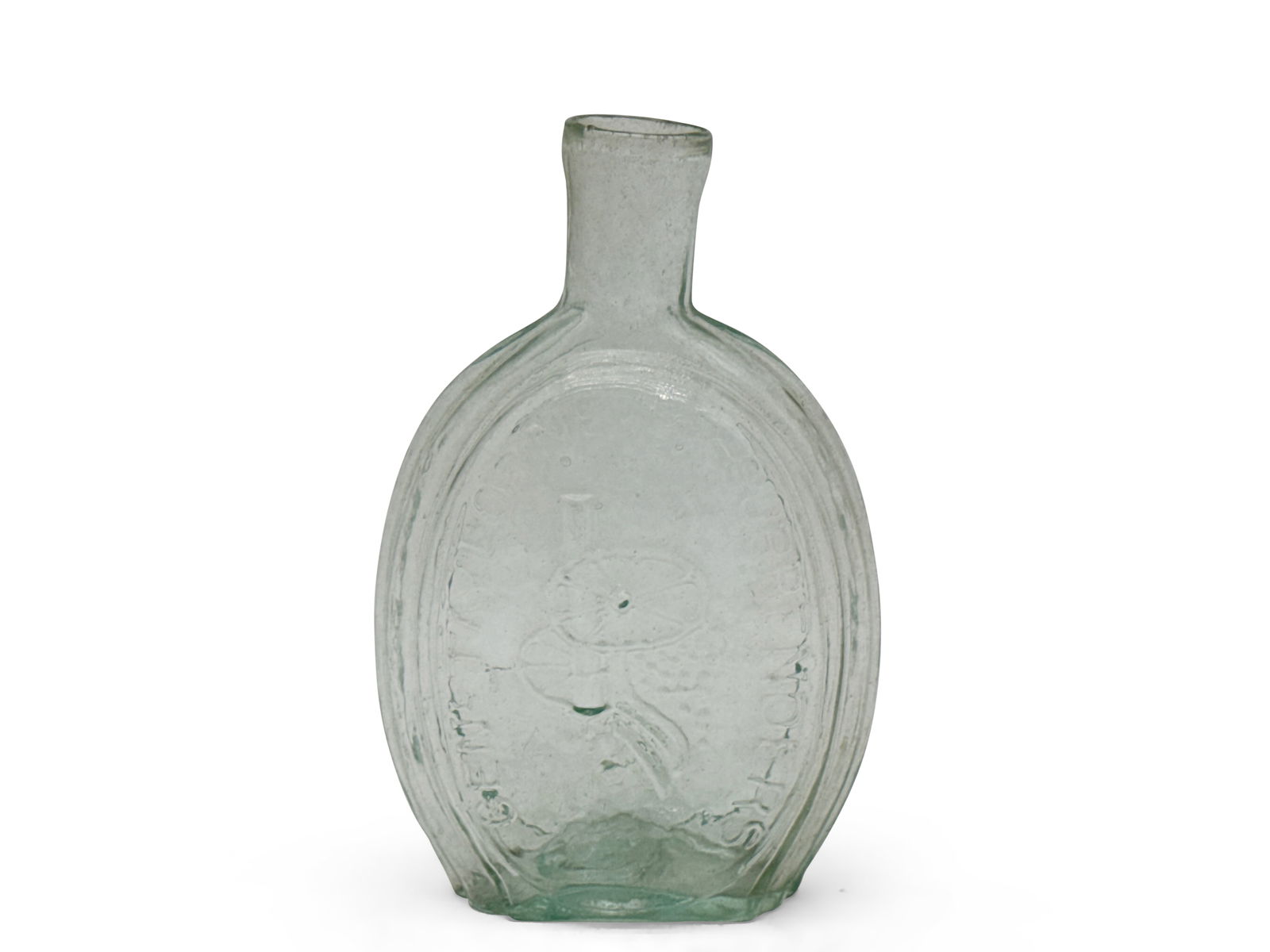 General Taylor Never Surrenders Glass Flask (1 of 6)